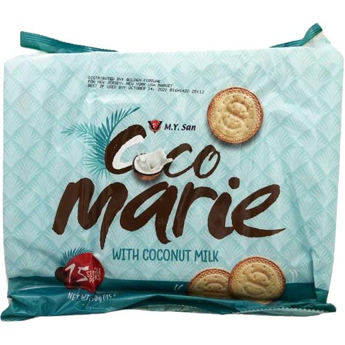 M.Y. San Coco Marie with Coconut Milk - 15 Pack (450 G) - Great Deal!
