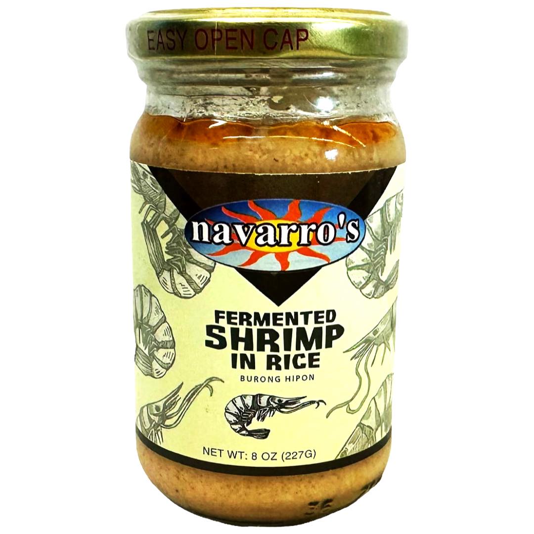 Navarro's 8 OZ Fermented Shrimp in Rice - Premium Burong Hipon