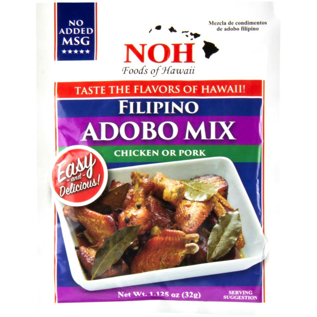 NOH - Hawaiian Foods - 32G Filipino Adobo Mix for Chicken or Pork