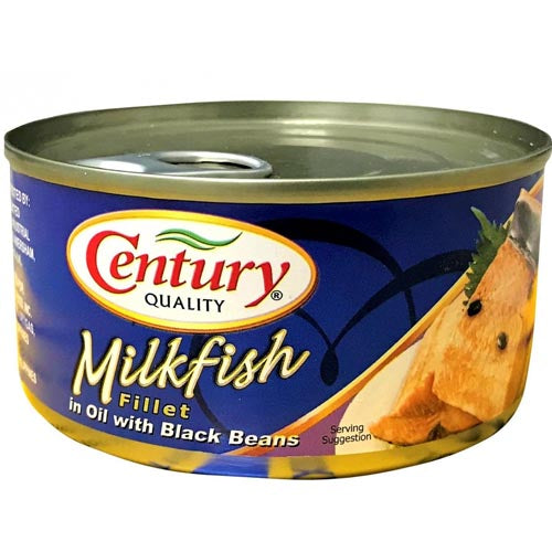 Century Quality - Tasty Milkfish Fillet in Black Beans (184 G)