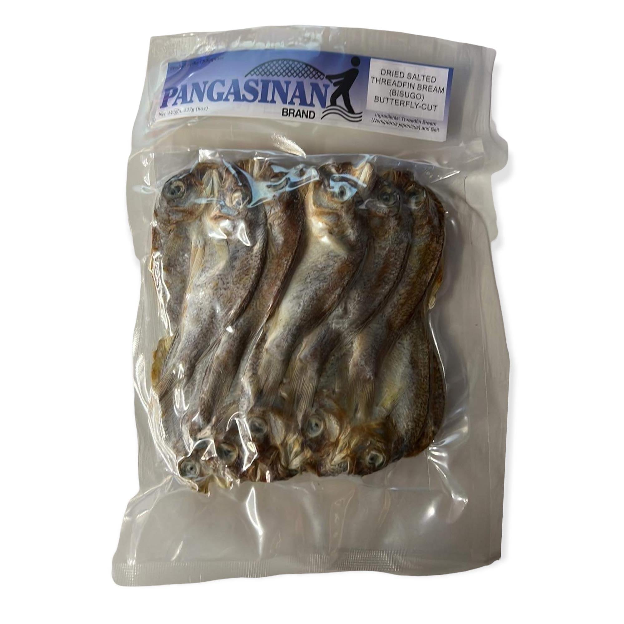 Pangasinan Brand - 227G Dried Salted Butterfly-Cut Threadfin Bream (Bisugo) - Great Deal