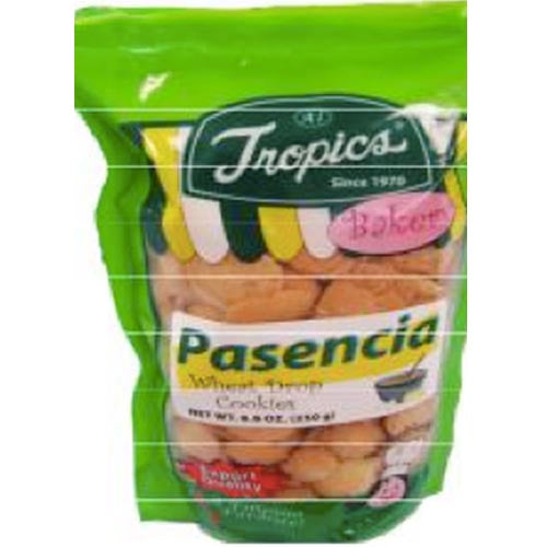 Tropics - Pasencia Wheat Drop Cookies, 8.8 oz - Freshly Baked Filipino Delight