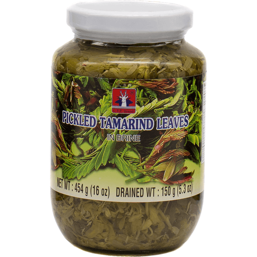 C.T.F. Brand - 16 OZ Pickled Tamarind Leaves Preserved in Brine