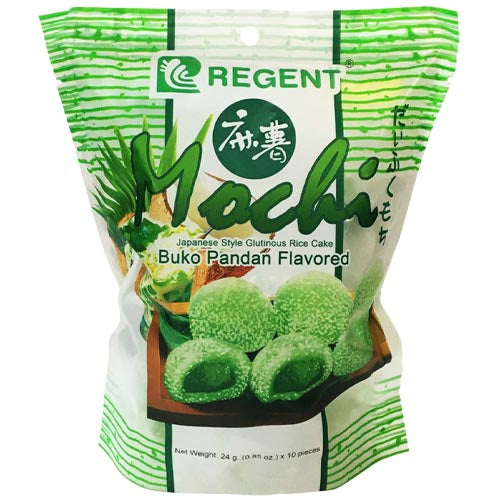 Regent Buko Pandan Flavored Mochi - 240 G (Great Deal!)