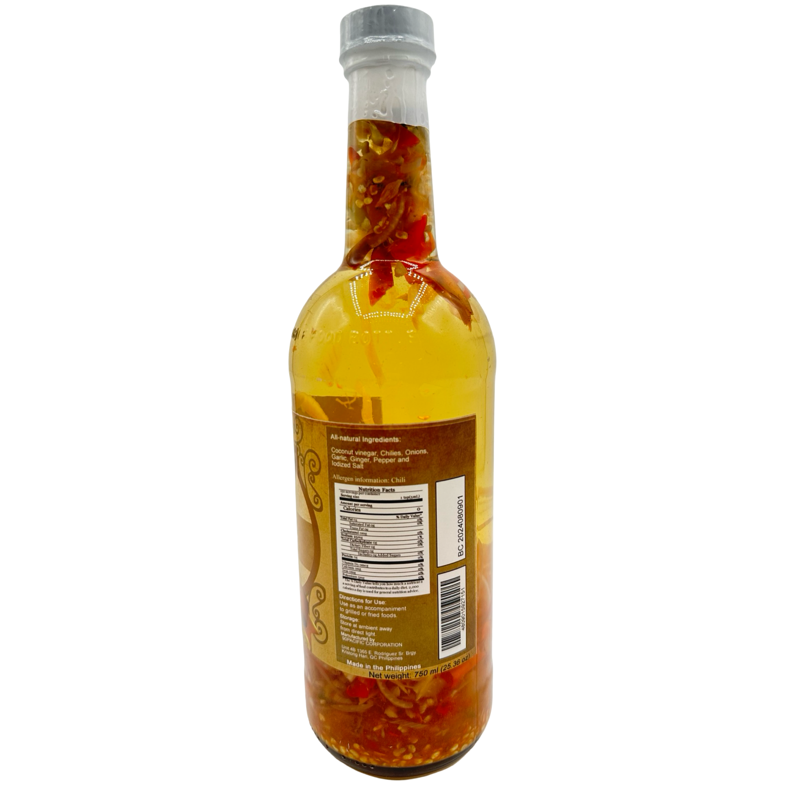 Casa Lontoc's Flavorful Spiced Sukang Tuba - 750 ML (25.36fl oz) for a Tangy Cooking Delight