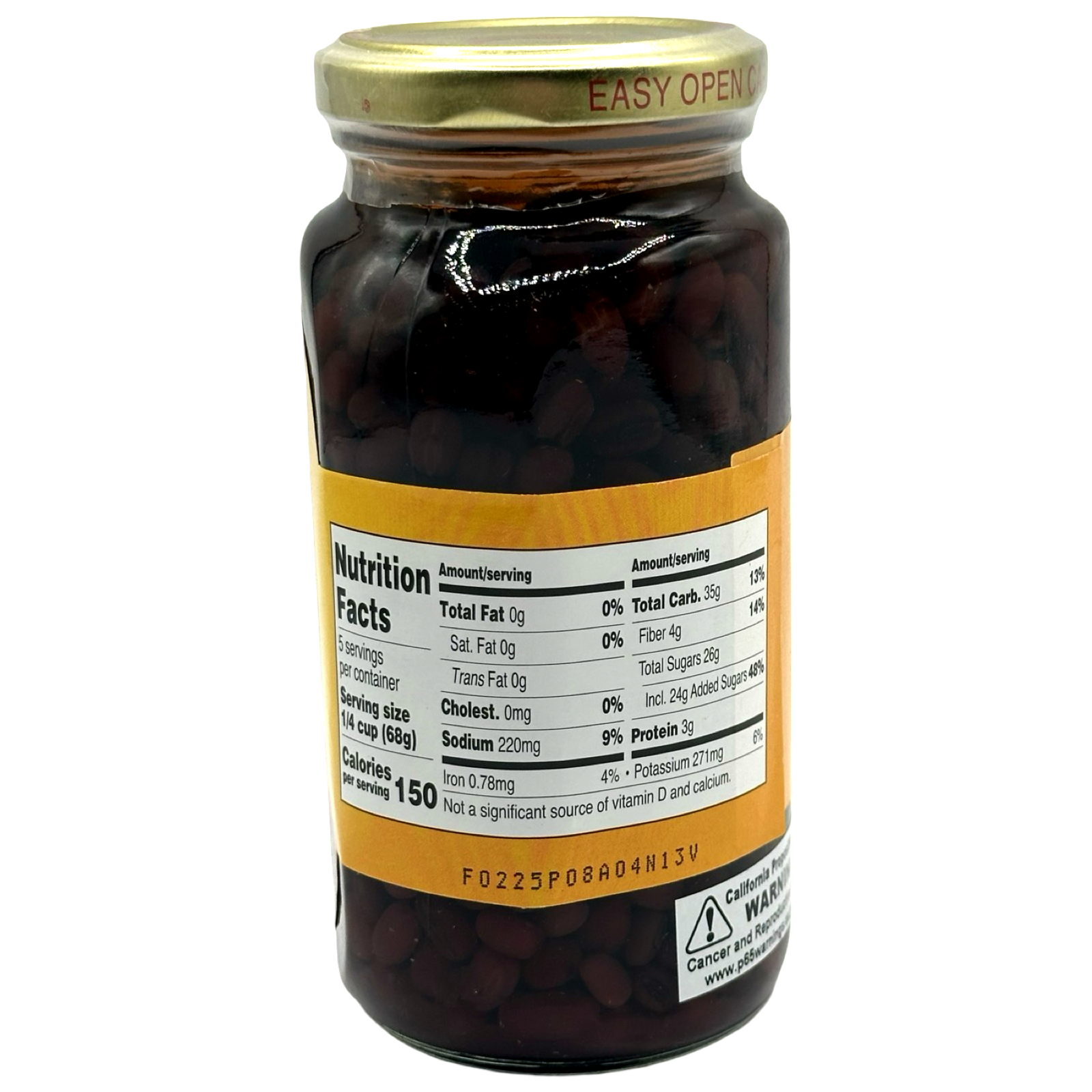 Monika Brand Red Mung Beans in Extra Heavy Syrup - 12 OZ Delightful Canned Good