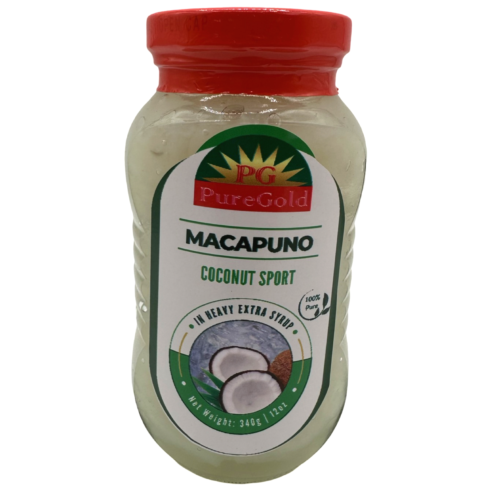 Puregold 12oz Premium Coconut Sports Drink with Macapuno Flavor