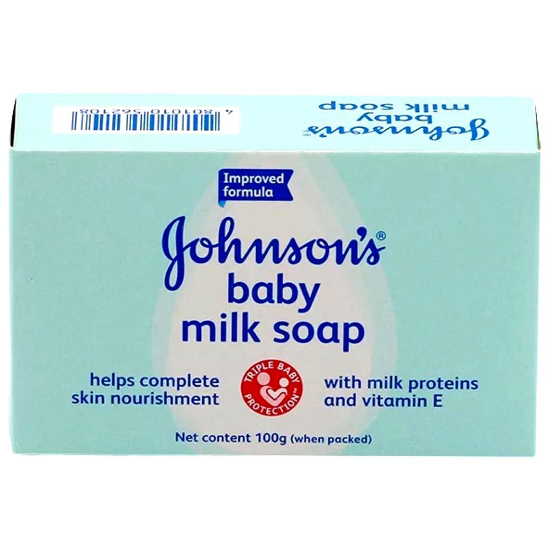 Great Deal! Johnson's 100 ML Baby Milk Soap - Ideal for Little Ones