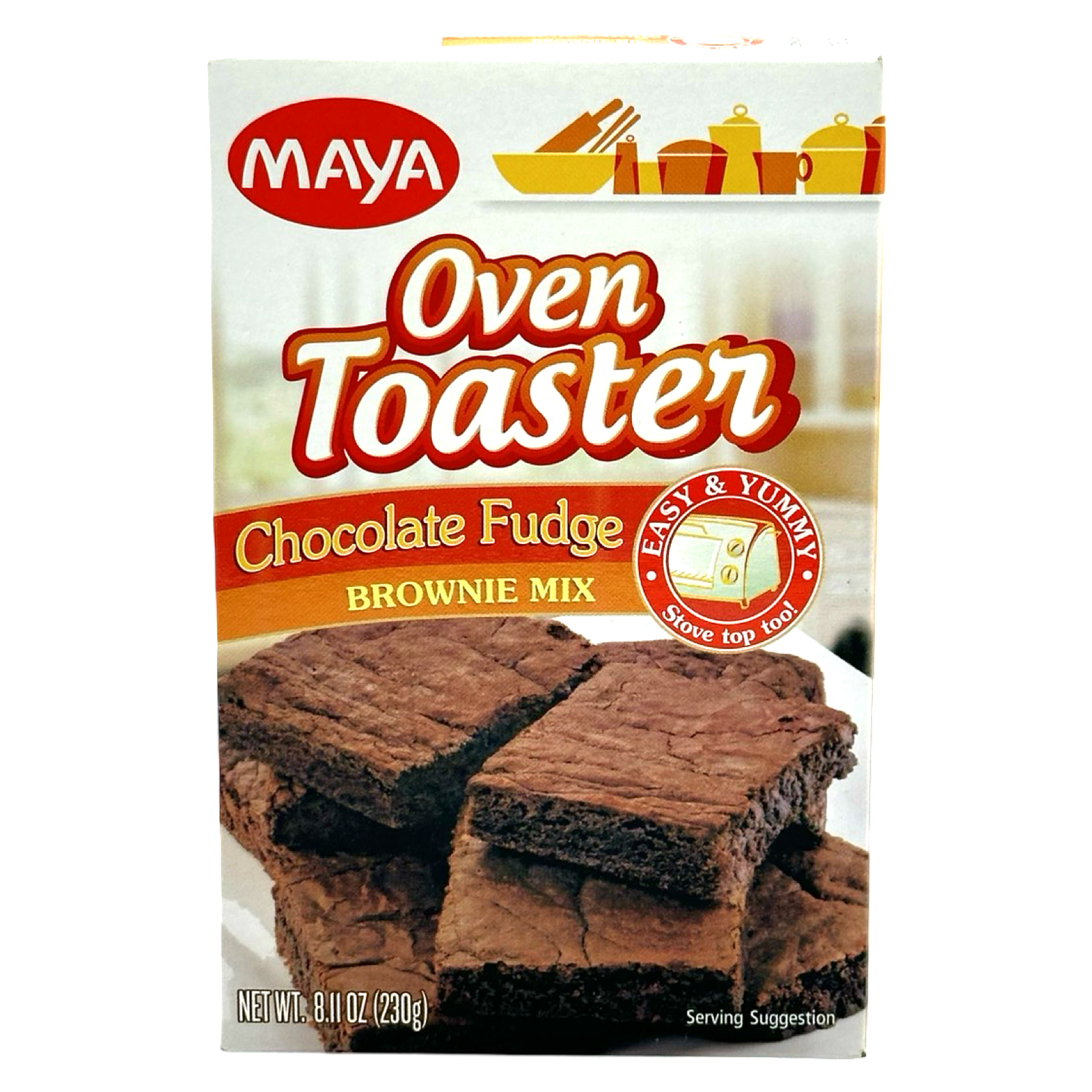 Maya Premium 230G Chocolate Fudge Brownie Mix for Easy Baking