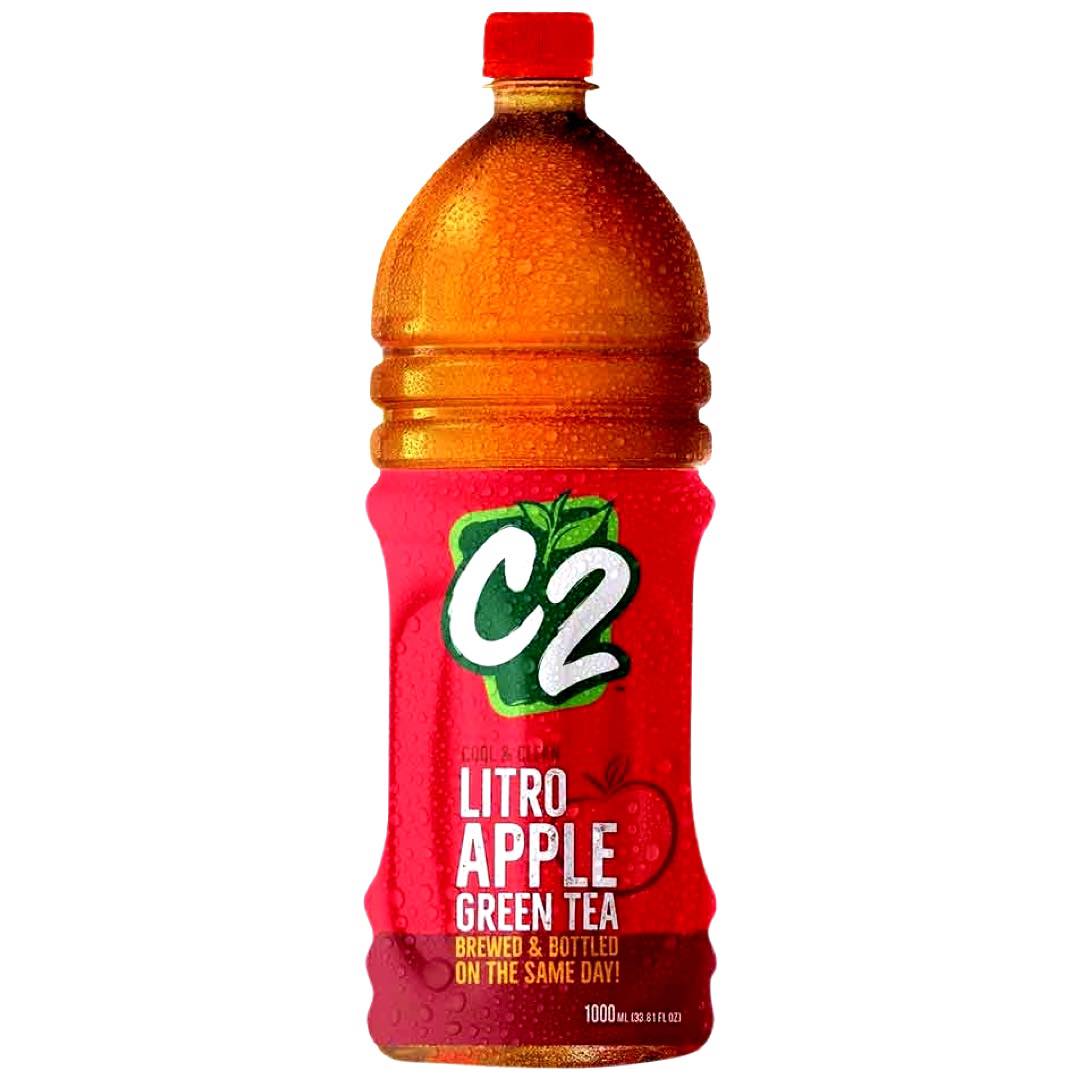 Get Refreshed! C2 Apple Green Tea Cool & Clean 1000 ML Bottled Drink