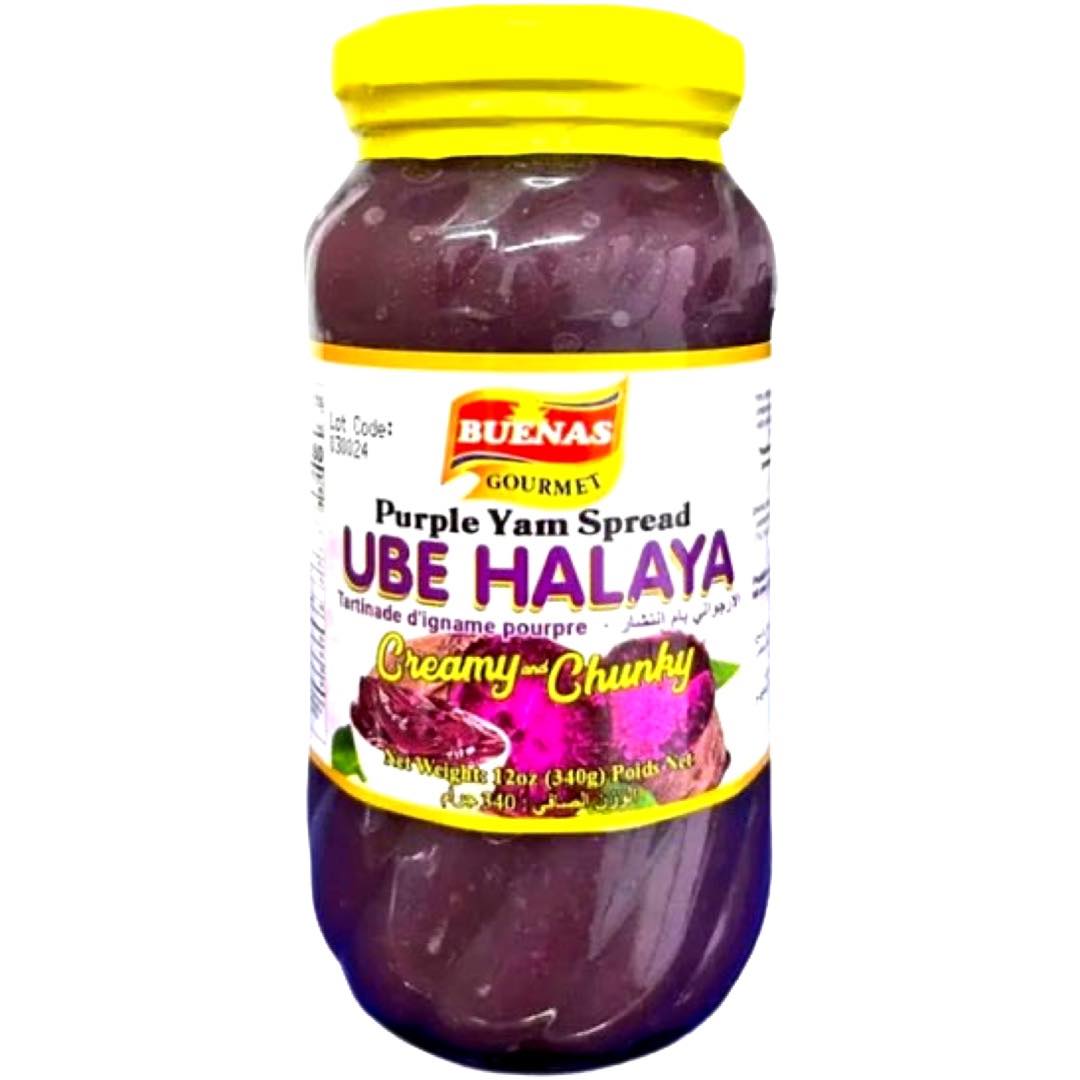 Buenas Purple Yam Jam Spread - 12 OZ: A Philippine Delight