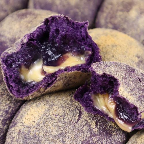 Special Offer: 6-Piece Pack of Ube Cheese Pandesal from Kagat Bakery