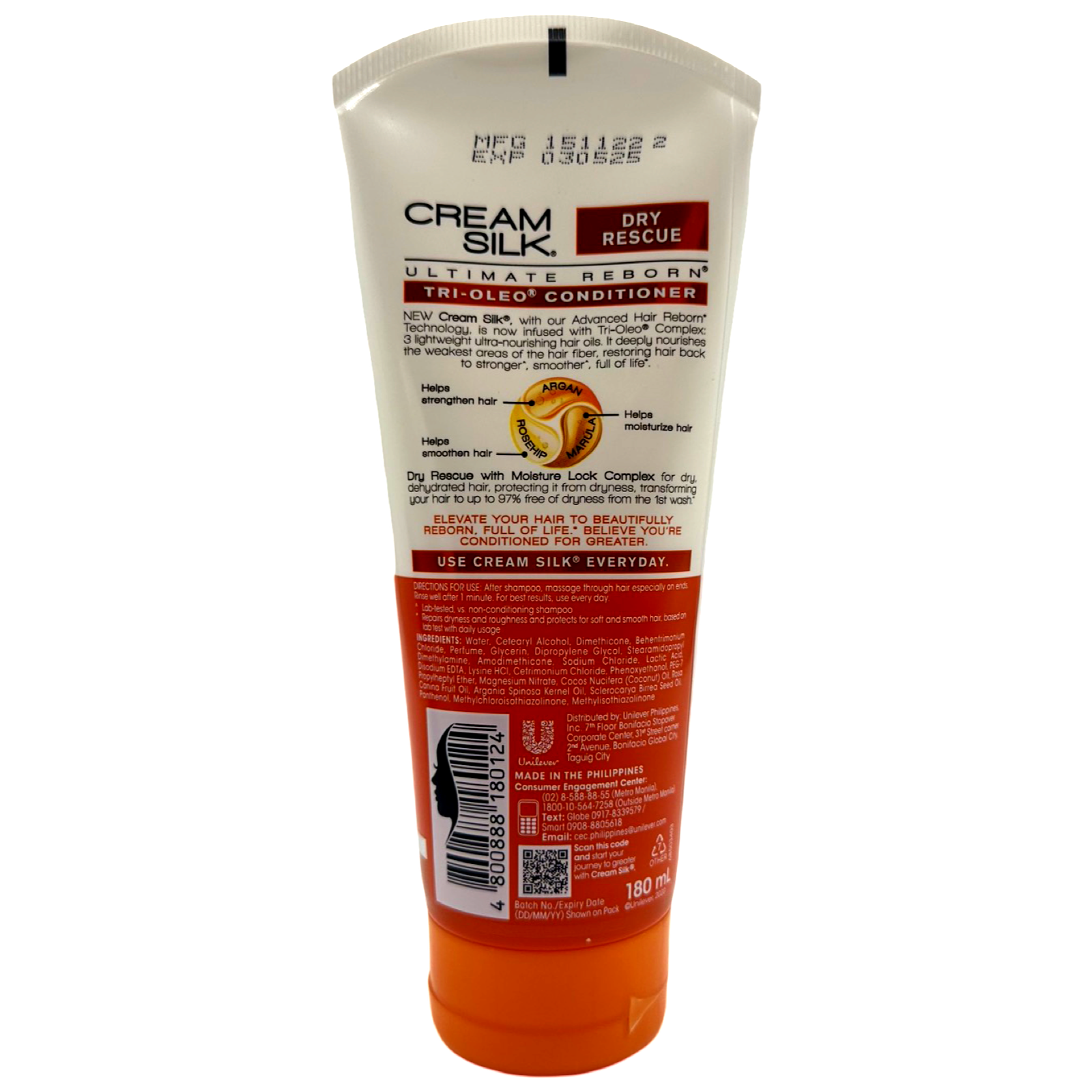 Get 180 ML Cream Silk Orange Dry Rescue Conditioner - Ideal for Dry Hair!
