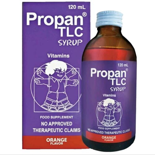 Propan TLC Orange Flavored Vitamin Syrup - 120 ML | Optimal Growth