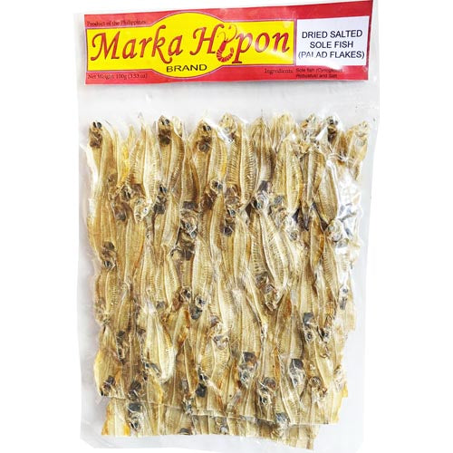 Special Offer! 7.05 OZ Dried Salted Sole Fish (Palad Flakes) by Marka Hipon