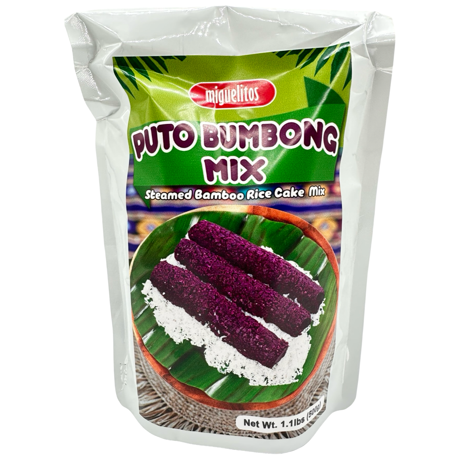 Miguelitos - 500G Steamed Bamboo Rice Cake Mix - Fluffy and Delicious