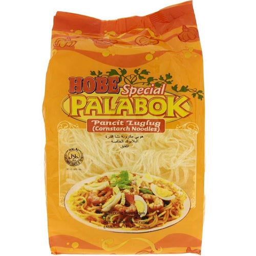 Hobe Quick Cook 16 OZ Special Palabok Pancit Luglug Cornstarch Noodles - Ideal for a Fast Meal