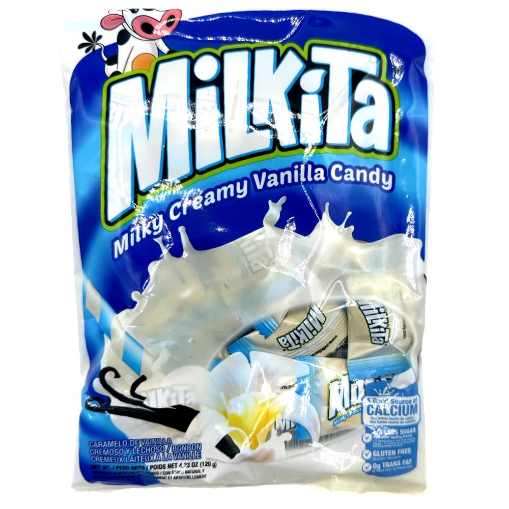Milkita - 120 G Creamy Milky Vanilla-flavored Candy