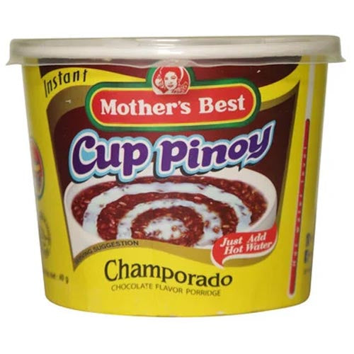 Mother's Best Instant 40g Chocolate Champorado - Perfect for Any Time
