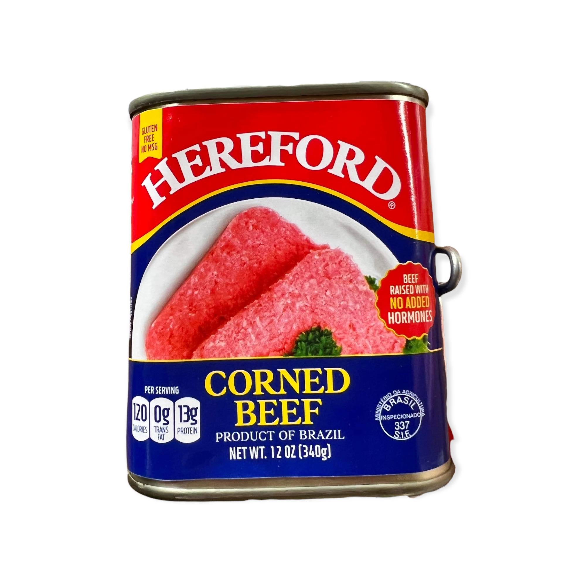 Hereford Super Chunky Corned Beef with Natural Juices - 12 OZ (Great Deal!)