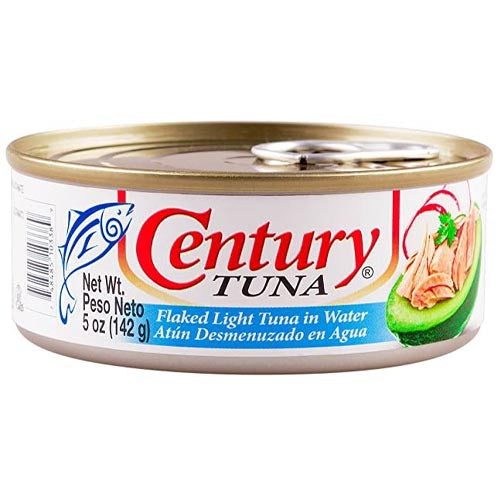 Century Tuna - 142G Flaked Light Tuna in Water, a Healthy Choice