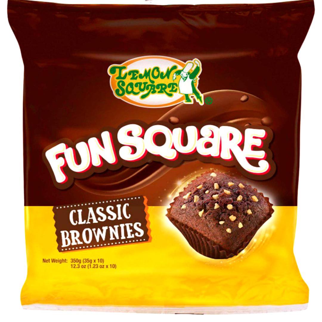 Lemon Square Classic Brownies - 10 Pack (350 G) - Great Deal