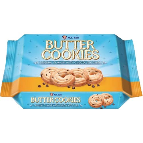 M.Y. San Original Chocolate Chip Butter Cookies - Delicious 200 G Snack!