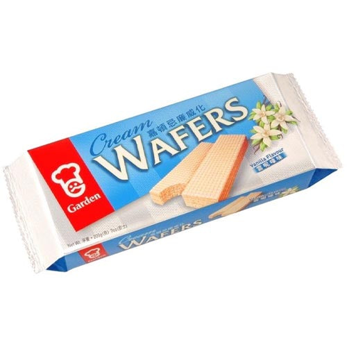 Garden Vanilla Cream Wafers - Crispy 4 - Single Pack, 200 G