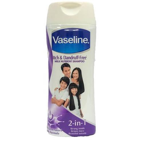 Vaseline 2-in-1 Milk Nutrient Anti-Itch & Anti-Dandruff Shampoo - 275 ML