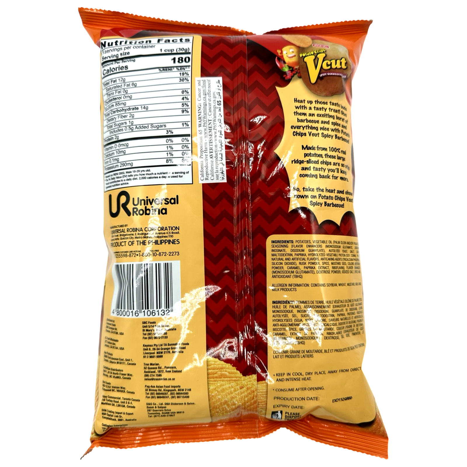 Jack 'n Jill Spicy Barbecue V-Cut Potato Chips - A Tasty Treat