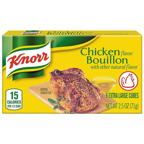 Knorr Chicken Bouillon Cubes - 2.5 OZ (Great Deal!)
