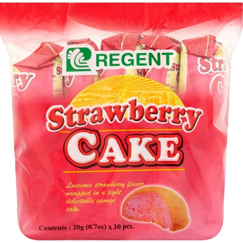 Regent Strawberry Cake - 10 Pack of 0.7 OZ - Tasty Deal