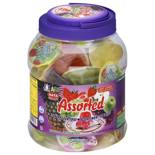 1400G Assorted ABC Coconut Jelly in Plastic Jar