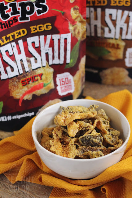 Hot Deal! Stips Spicy Salted Egg Fish Skin Chips