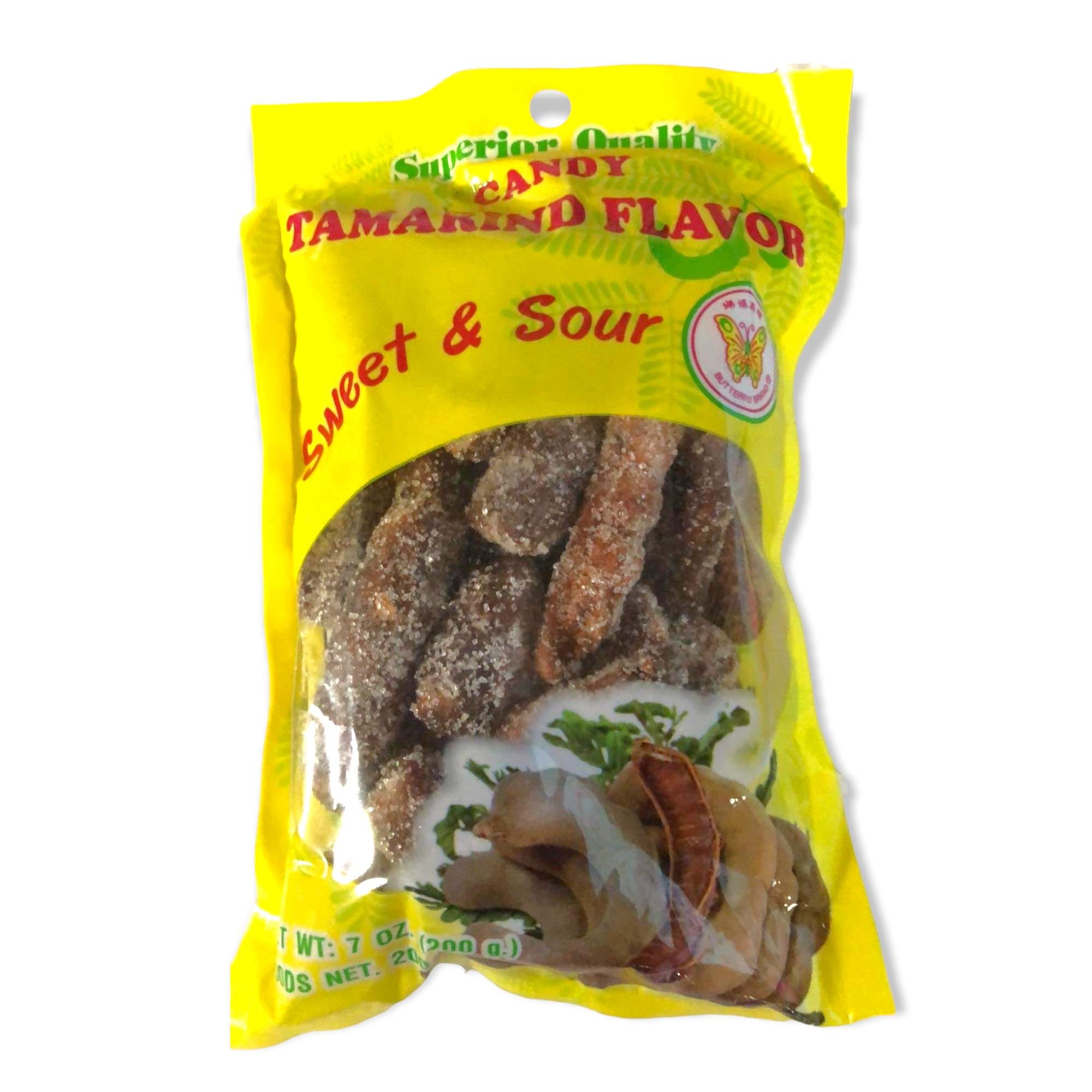 Butterfly Brand Tamarind Candy - Sweet & Sour 200G (Great Deal!)