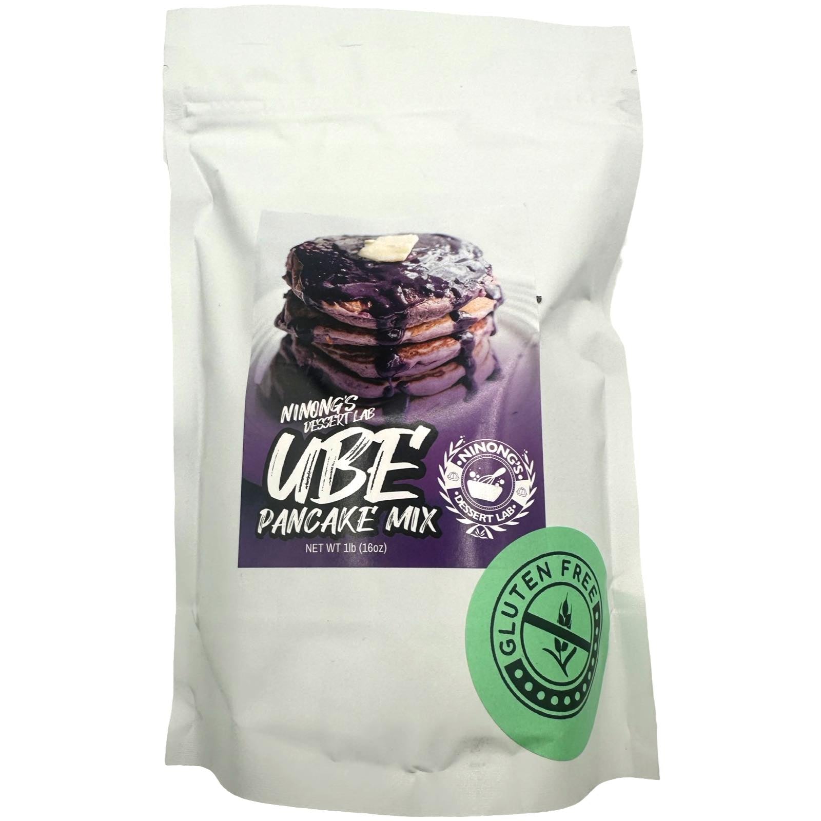 Ninong's Dessert Lab - Gluten-Free Ube Pancake Mix (1 LB) - Tasty Offer