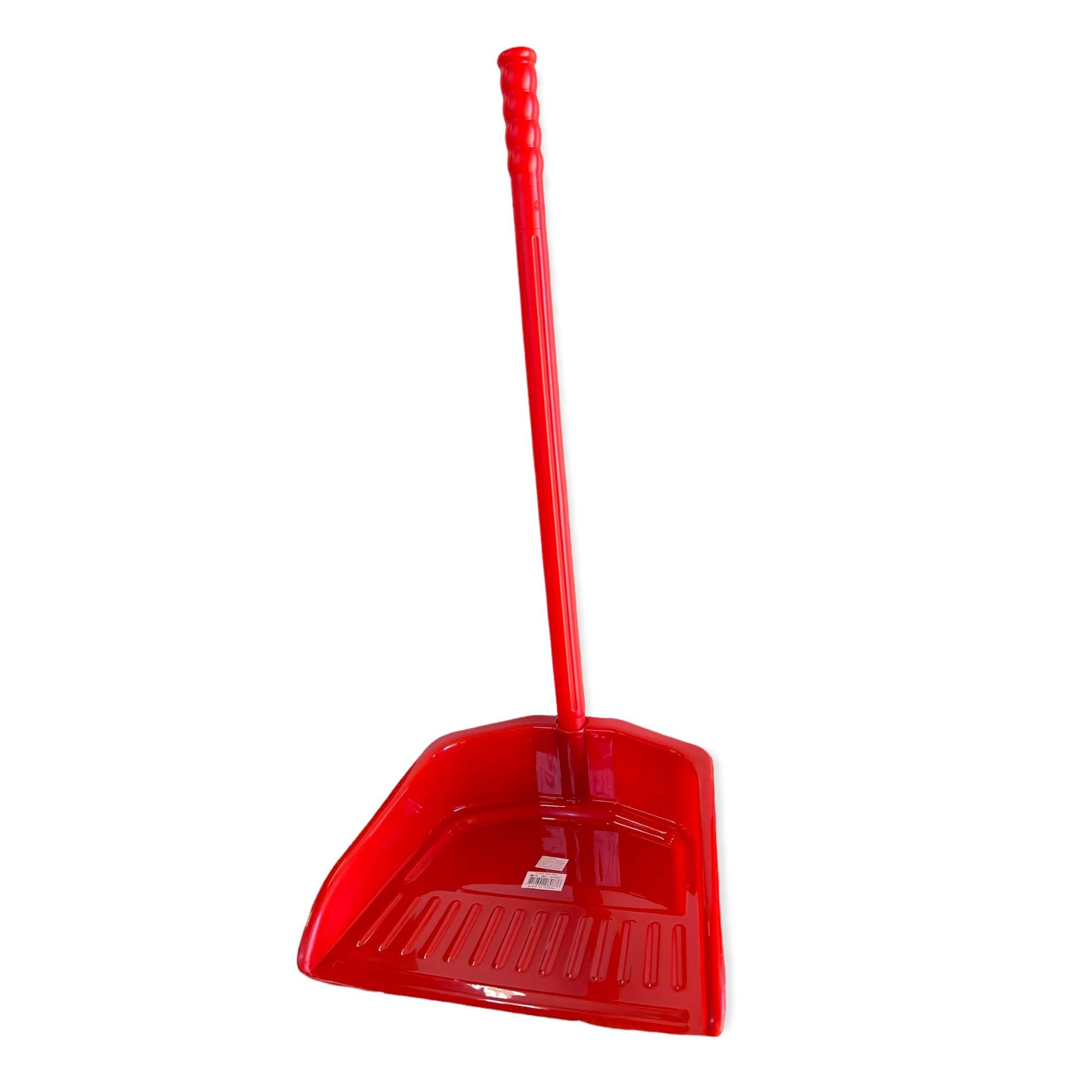Red High - Quality Plastic Dust Pan for Easy Cleaning