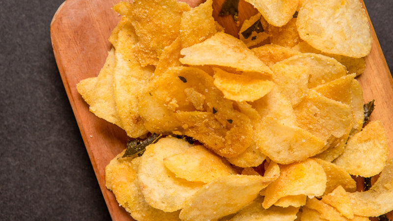 Get Your Hands on Spicy Salted Egg Flavored Potato Chips - Stips Chips!