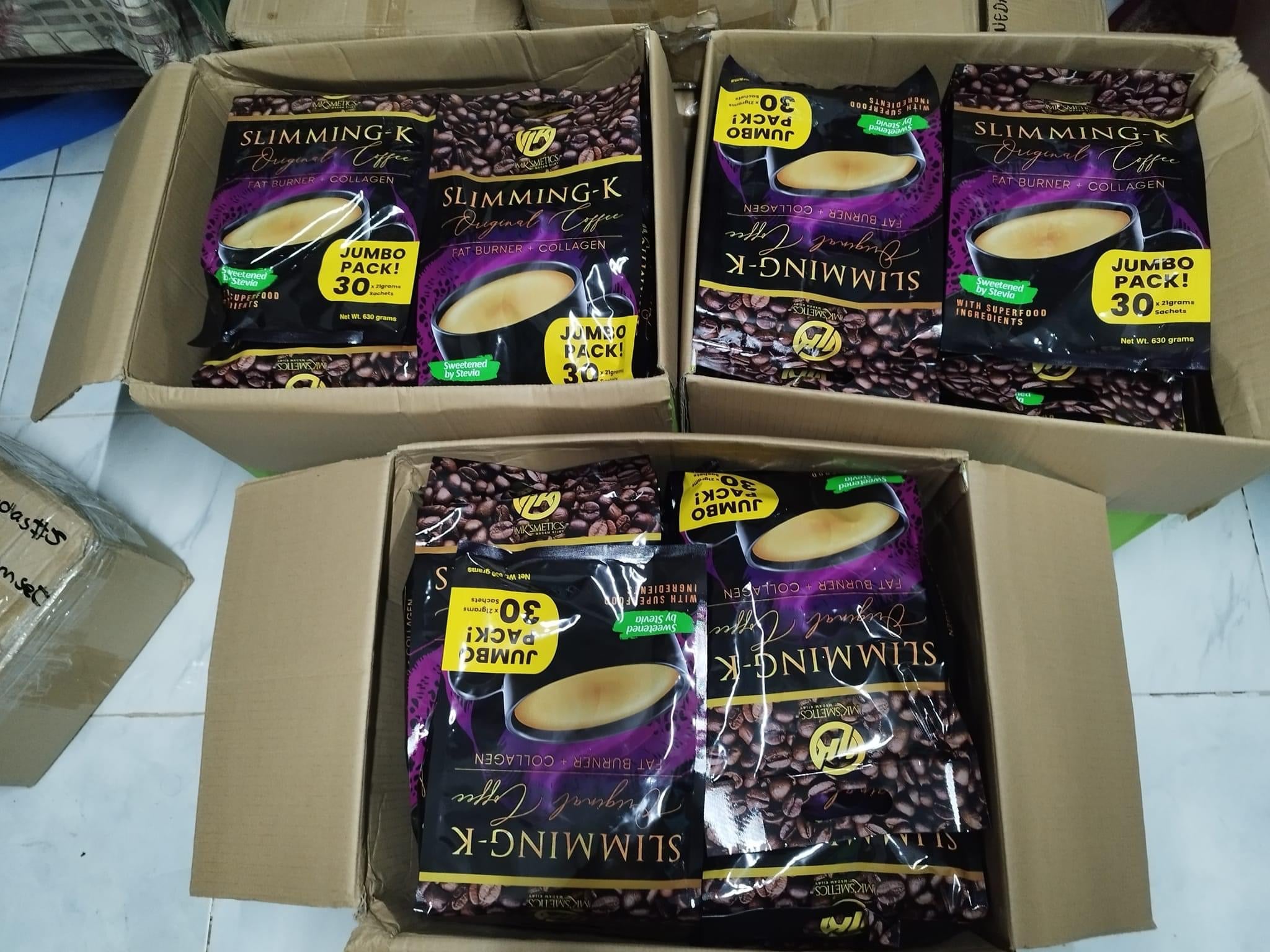 MK’SMETICS Slimming K Original Coffee - Huge Value 30 - Sachet Jumbo Pack