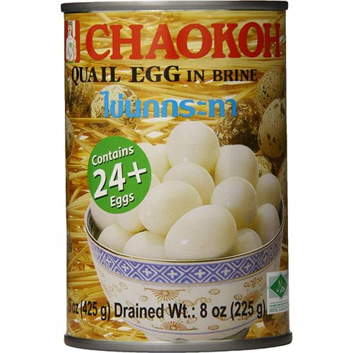 Chaokoh - 15 OZ Can of Tasty Brined Quail Eggs