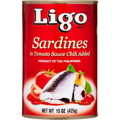 Ligo Canned Sardines in Spicy Tomato Sauce - A Tasty and Nutritious Delight