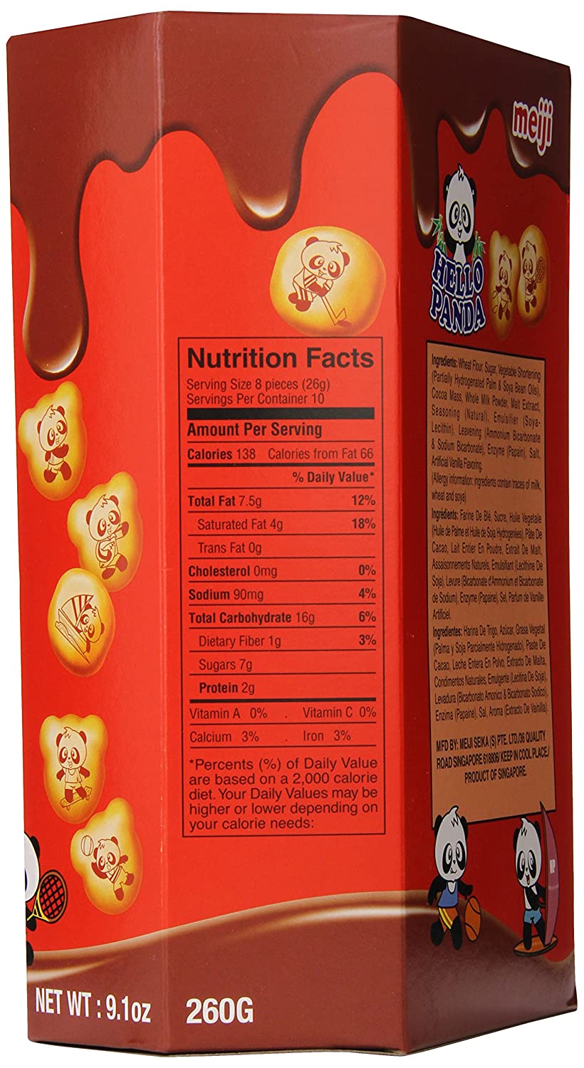 Meiji Hello Panda Chocolate Biscuits - 9.1 OZ, 10-Pack - Irresistible Snack Deal