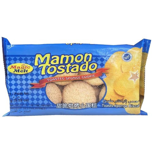 100G Magic Melt - Crispy Toasted Sponge Cookie (Mamon Tostado)