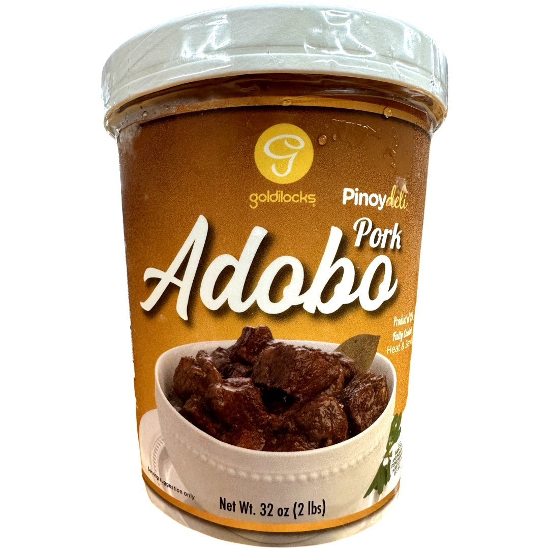 Delicious Fully Cooked 2 LBS Goldilocks Pork Adobo - Heat and Serve