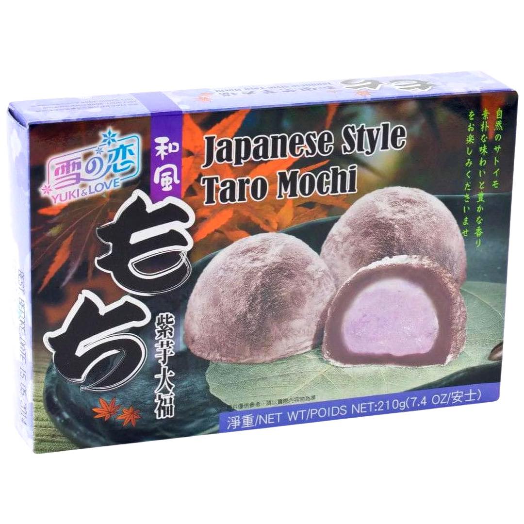 Yuki Love Japanese-Style 7.4 OZ Taro-Flavored Mochi Delight