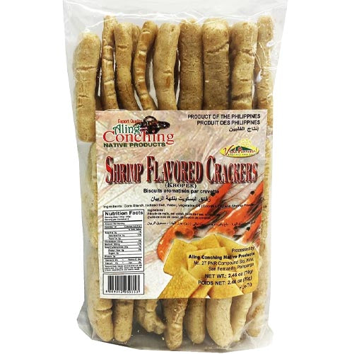 Aling Conching's 70G Crunchy Shrimp - Flavored Kropek Crackers