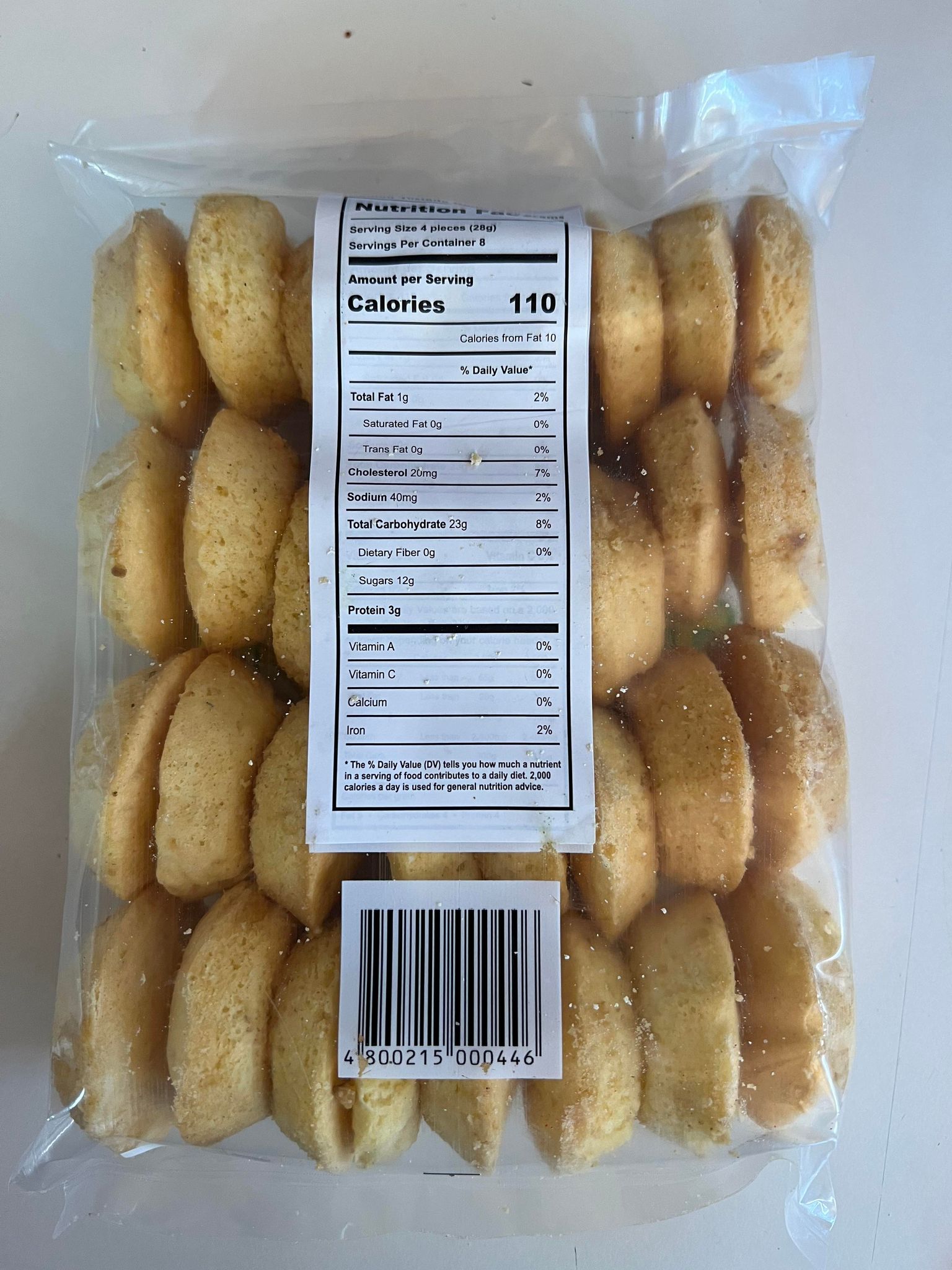 Malou's Special Round Biscuits - Mamon Tostado, 250 G - Great for Snack Lovers