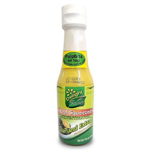 Delight Flavours Philippine Lemon Calamansi Extract - Real Squeezed, 150 ml Bottle for Great Savings