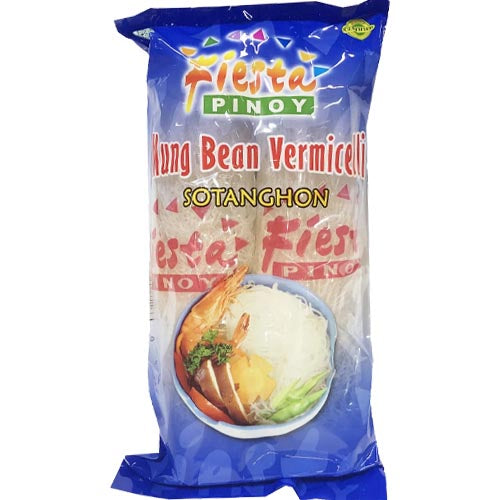 Fiesta Pinoy 8 OZ Mung Bean Vermicelli (Sotanghon) - Great for Soups & Pansit