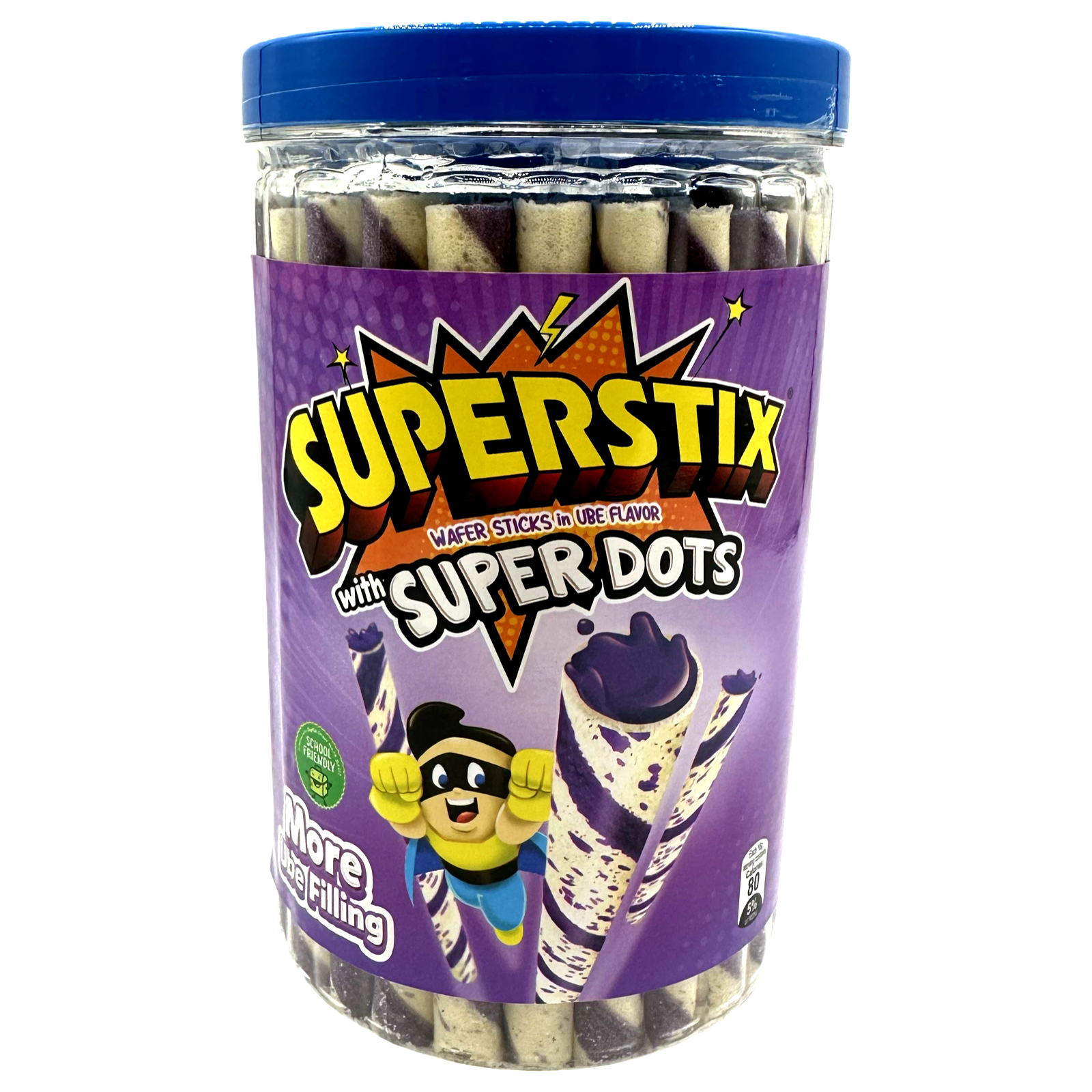 Delicious UBE Flavored Wafer Sticks - Superstix, 336 G Pack